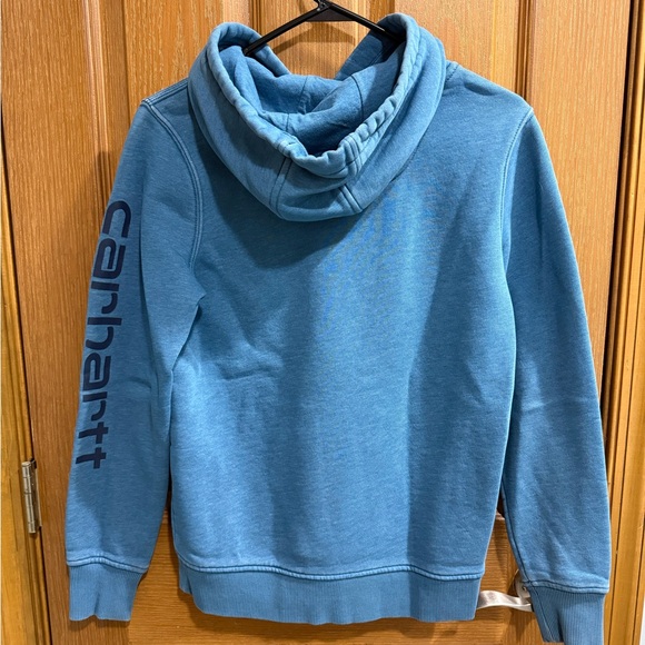 Carhartt Blue Hoodie - Picture 2 of 3